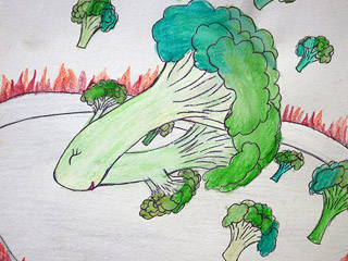 8岁小女孩诗画走红，风格超像《小王子》