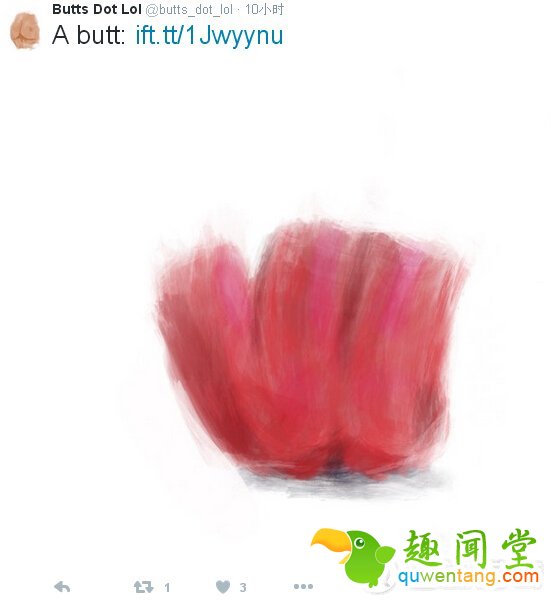 　 　 据美国《赫芬顿邮报》1月6日报道，一位来自美国俄勒冈州波特兰的男子查尔斯?维斯塔尔(Charles Vestal)宣称要在2016年的每一天都画出不同的臀部画作，并将其发到社交网站Tumblr上。