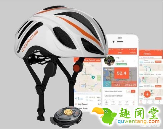 骑车听音乐 一个头盔就搞定