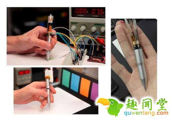 那是什么颜色？这款智能笔号称扫一扫就知道！