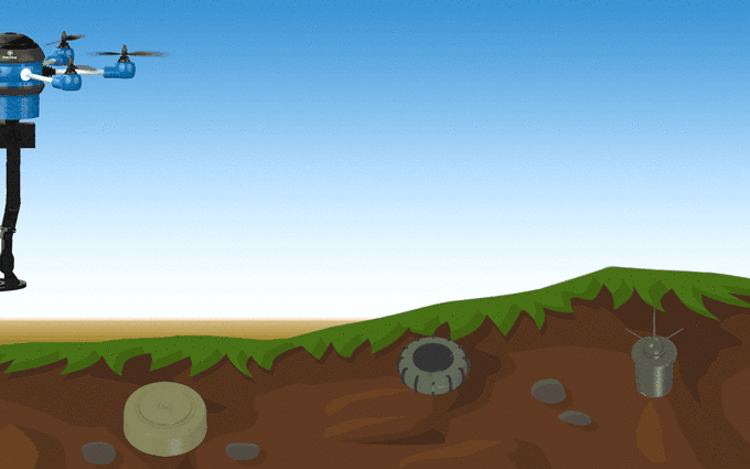 这个会「扫雷」的无人机，能够拯救无数生命！