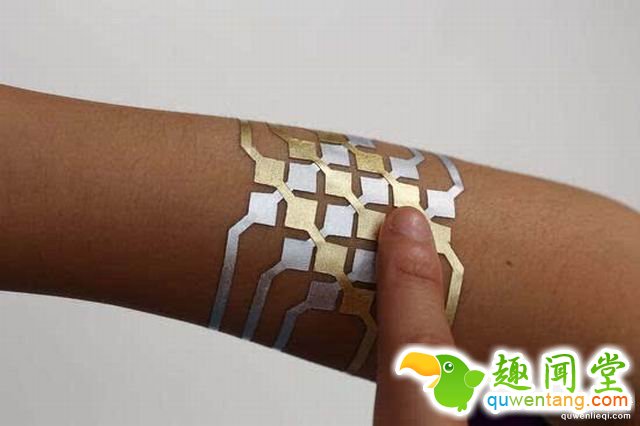 未来科幻即视感！用金属纹身贴控制手机平板实用又酷炫！