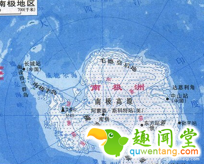 神秘世界地图 难道是外星人的杰作