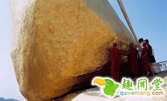 缅甸的“大金石”是如何抵抗重力悬挂峭壁数百年的，你知道吗？