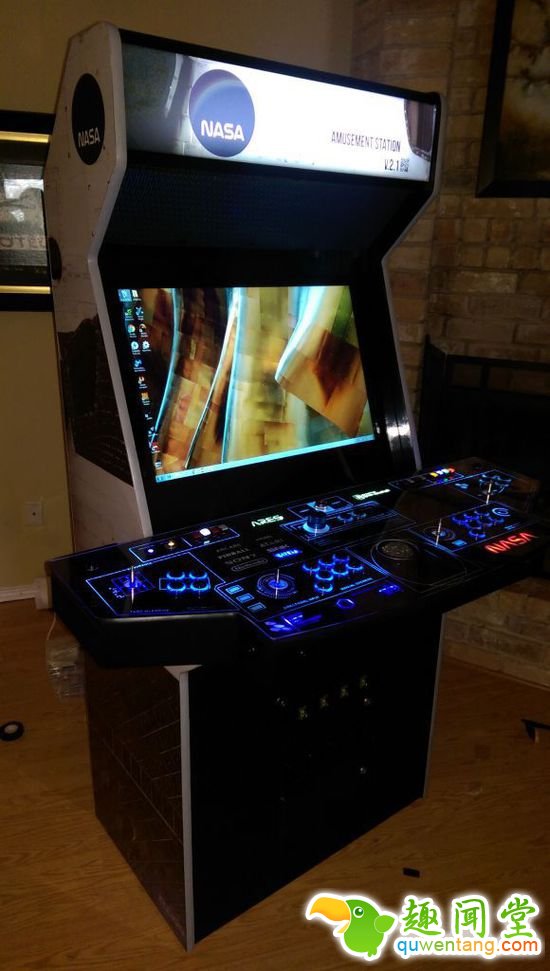 科幻感十足 NASA混搭街机原来那么酷