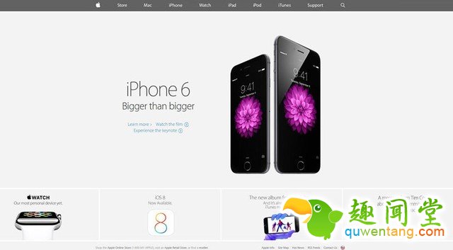 果粉必须知道 细看苹果官网设计演变史