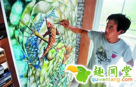 一个画了30年画的农民，以前没卖出去现在大爆发，成中国毕加索(3)