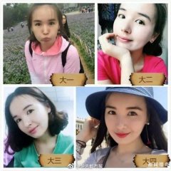 时间是把杀猪刀  大学堪比整容院