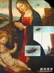 15幅出现过飞碟的历史图画，外星人早就与