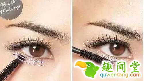 睫毛膏的正确刷法，据说90%的人都刷错了！
