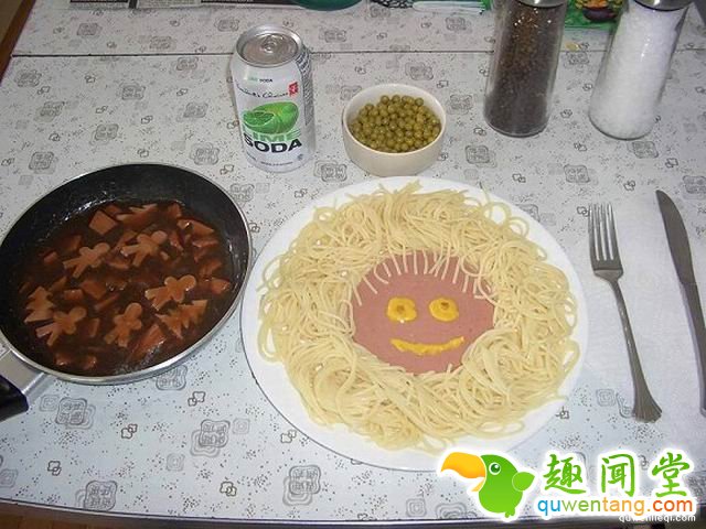 22种画风诡异的午餐，只有别人家的爸爸才做得出来