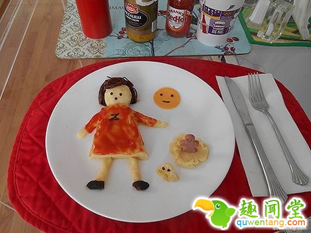 22种画风诡异的午餐，只有别人家的爸爸才做得出来