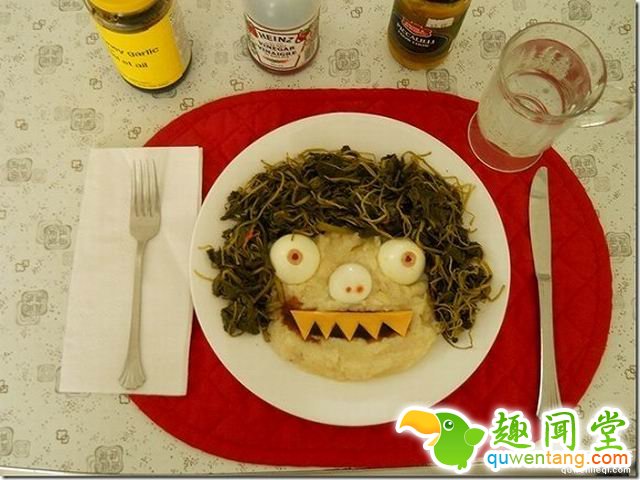 22种画风诡异的午餐，只有别人家的爸爸才做得出来