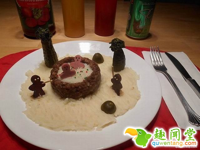 22种画风诡异的午餐，只有别人家的爸爸才做得出来