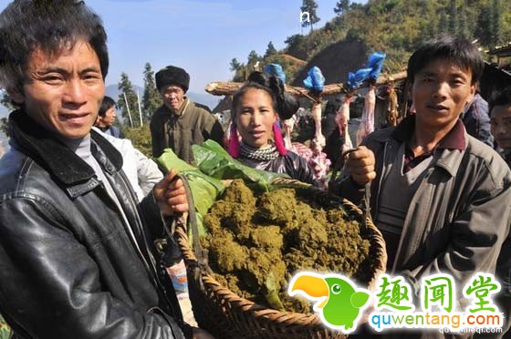 贵州特色美食牛粪火锅：煮时牛粪味，吃时极美味！(3)