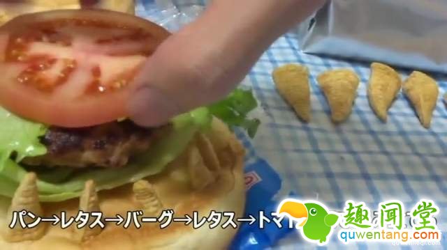 亲手做出《游戏王》里的汉堡怪物 出乎意料的好吃！