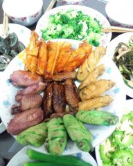 黑暗料理诞生!这绿色鸡翅难道是藿香正气