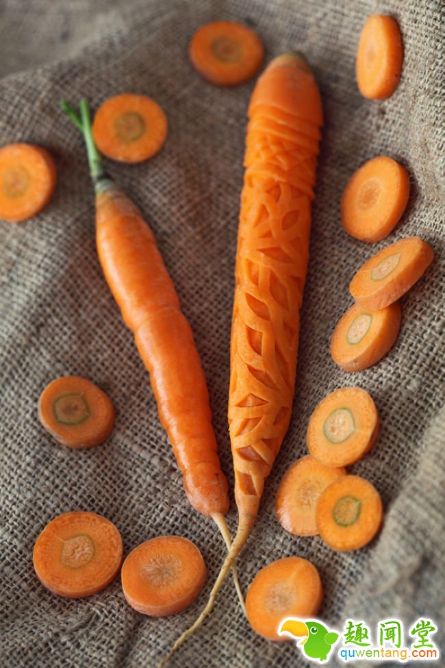 巧夺天工的食物雕刻，让人叹为观止