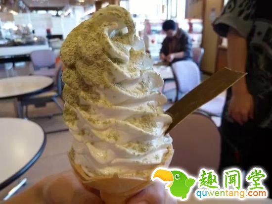 辣椒粉海鲜味 日本才能吃到的特色冰淇淋