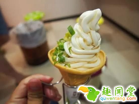 辣椒粉海鲜味 日本才能吃到的特色冰淇淋