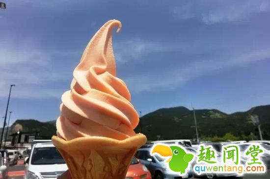 辣椒粉海鲜味 日本才能吃到的特色冰淇淋