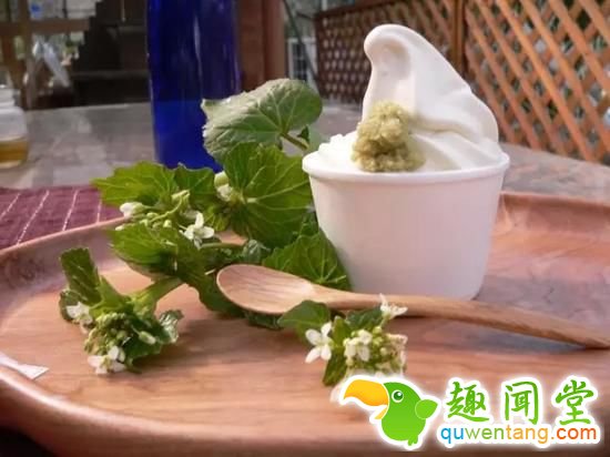 辣椒粉海鲜味 日本才能吃到的特色冰淇淋