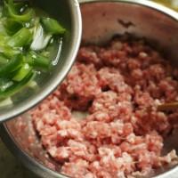 自己动手做生煎包子，脆脆的底，肉馅饱满的汤汁，一口咬下去