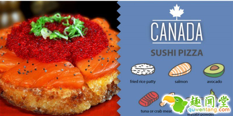 羊杂布丁寿司你能接受吗？10款具有异国特色的新奇寿司 3