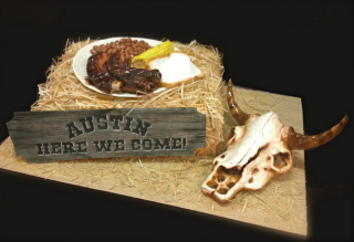 地球上最恐怖的蛋糕 味道很不错可你敢吃