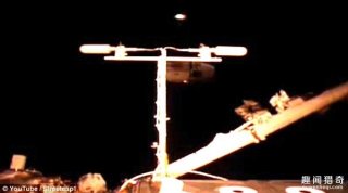 UFO再次靠近国际空间站，