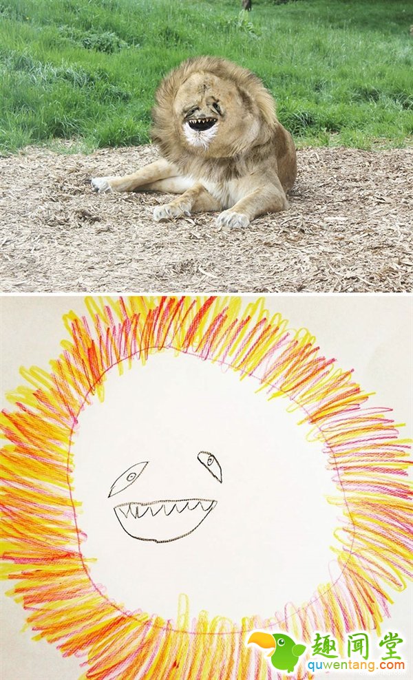 当爱画画的儿子遇上PS大神老爸 这画风我服！