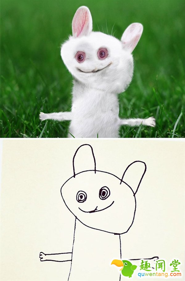 当爱画画的儿子遇上PS大神老爸 这画风我服！