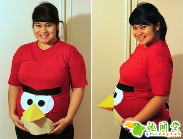 万圣节装扮最大赢家是孕妇妈妈，让你笑到哭吓到哭