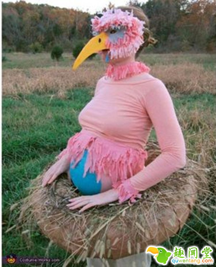 万圣节装扮最大赢家是孕妇妈妈，让你笑到哭吓到哭