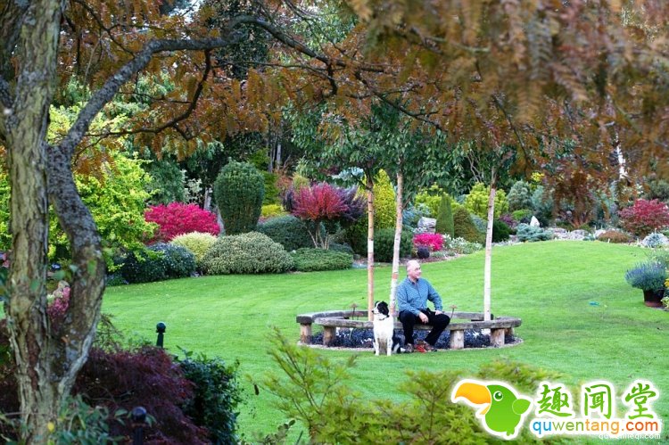 英国爸爸花费25年，打造浪漫秘密花园