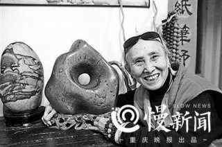 老奶奶把家里变奇石博物馆 搬家时6车行李