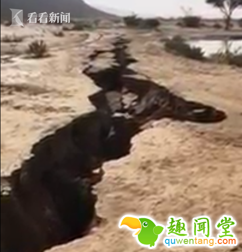 “世界末日”？沙特秘鲁相继出现大量巨型地缝